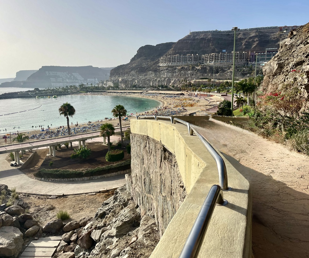 Gran Canaria beach coastline Canary Islands Spain