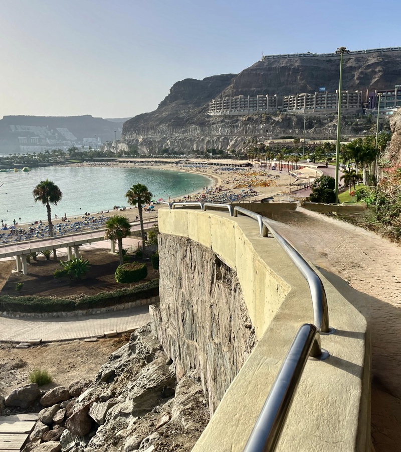 Gran Canaria beach coastline Canary Islands Spain