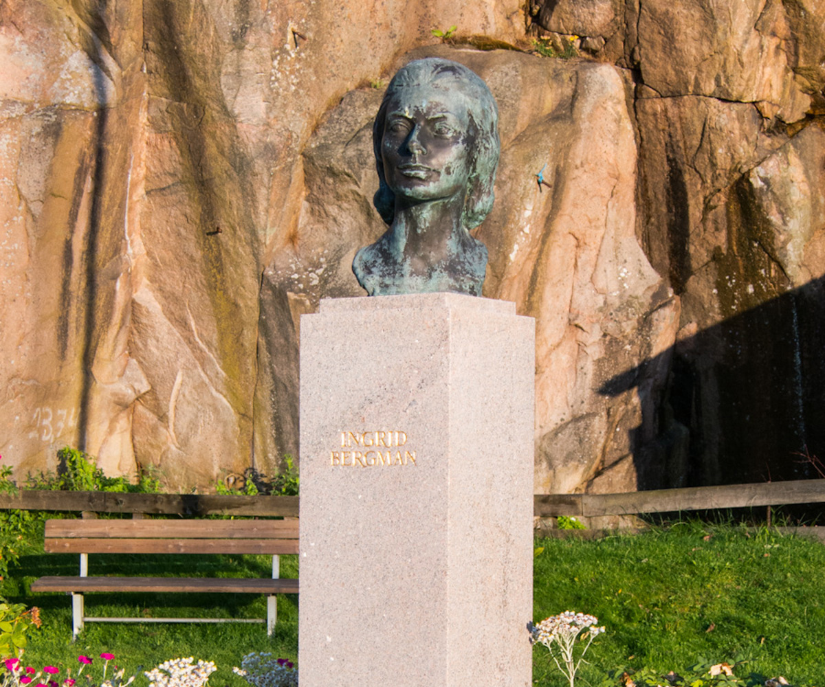 Ingrid Bergman Square Fjällbacka