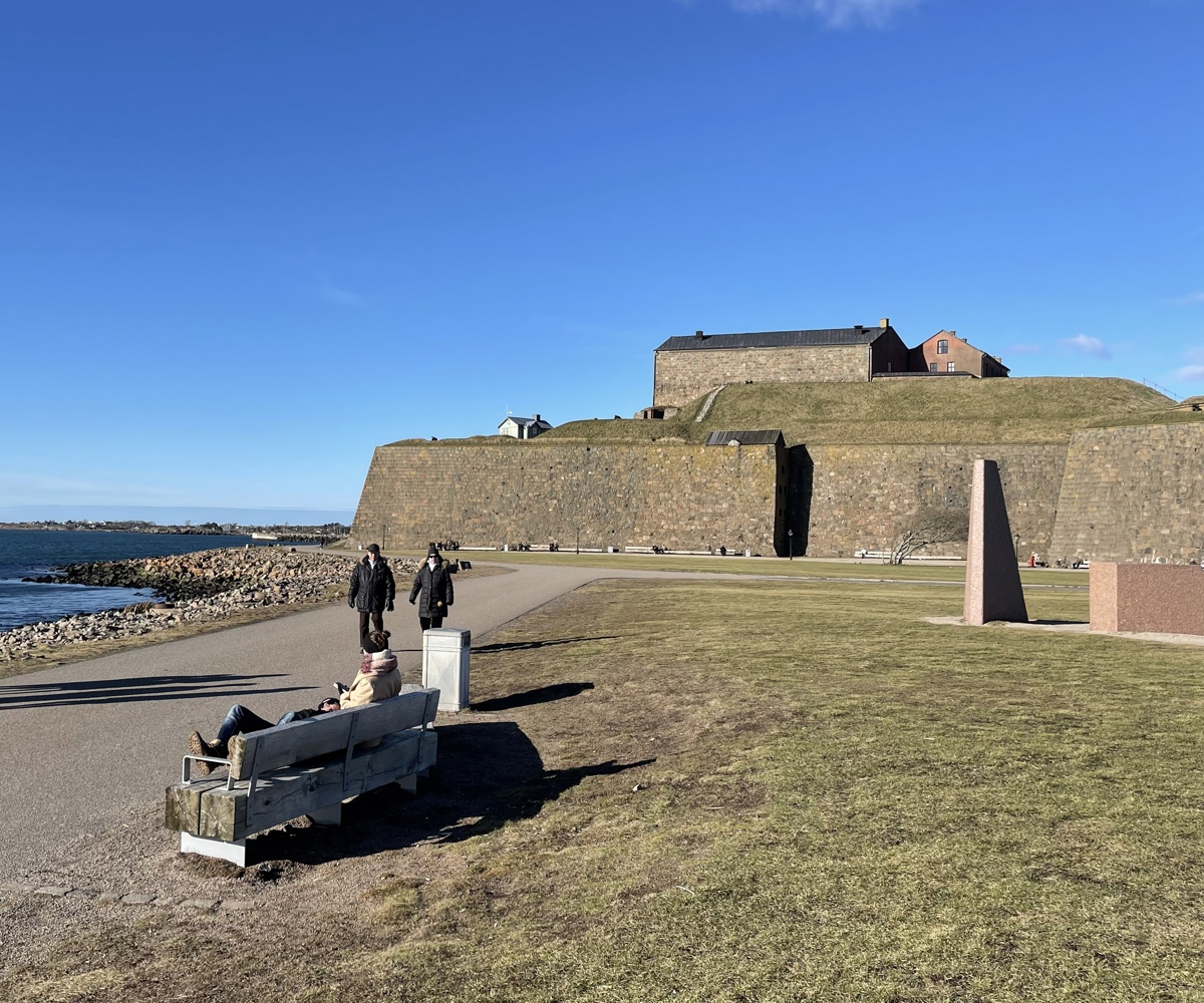 Varberg Fortress by the sea