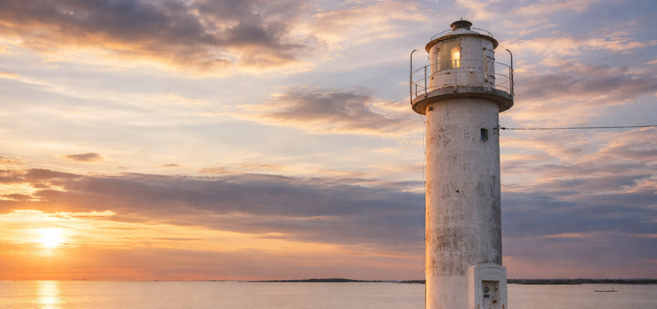 Subbe lighthouse Varberg coast