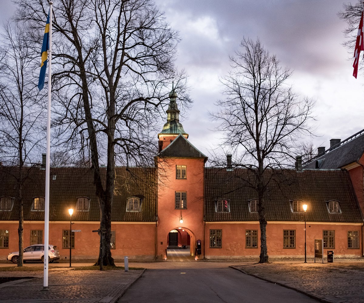 Halmstad Castle by the river