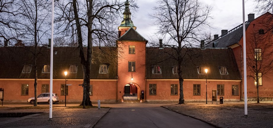 Halmstad Castle by the river