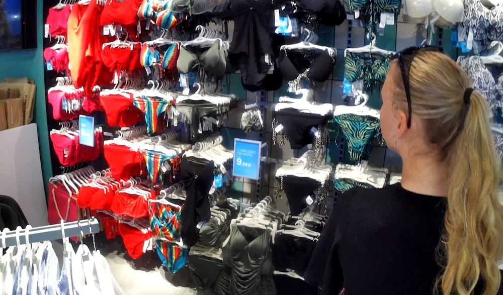 Bikini Shopping at Tezenis