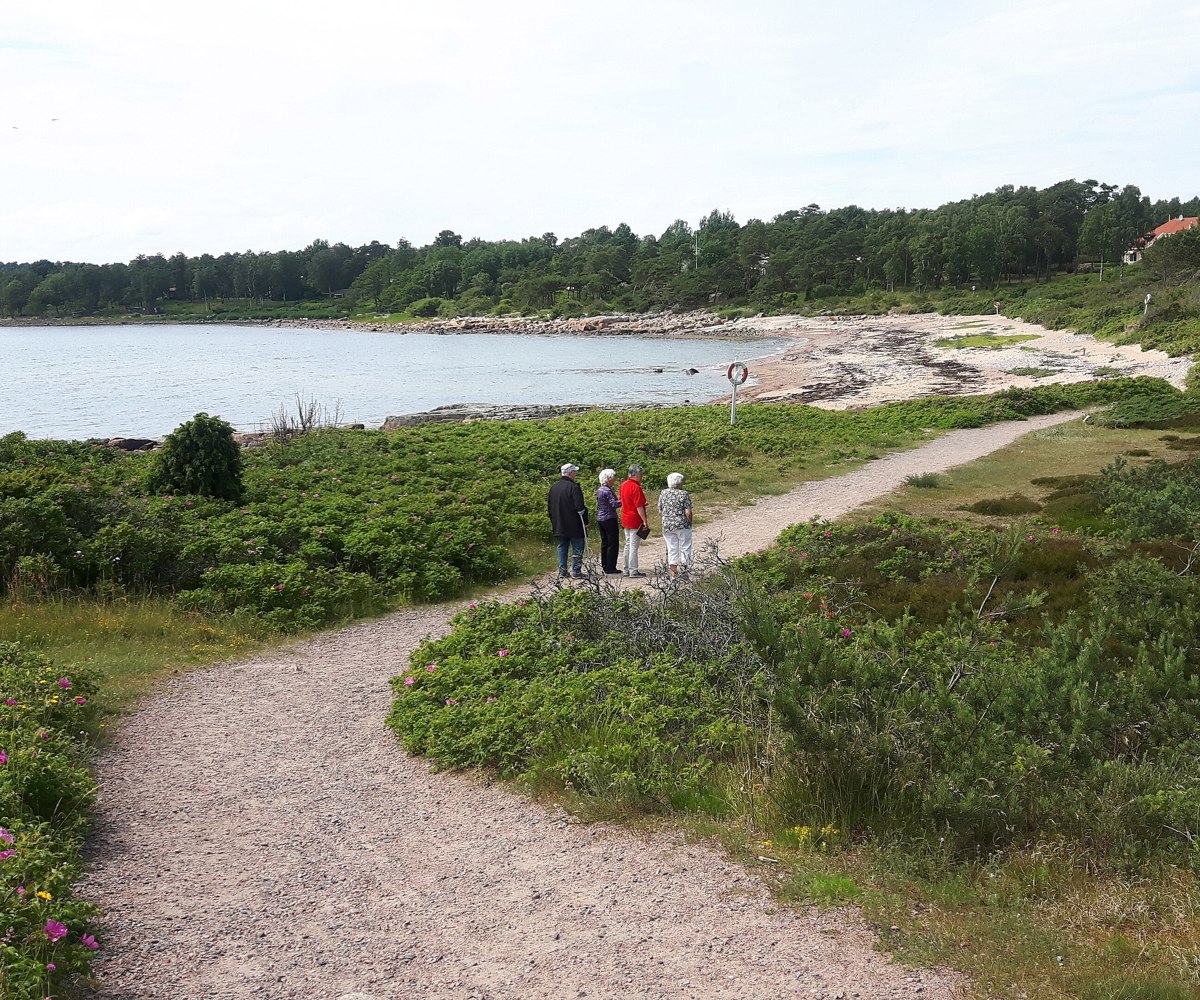 Prince Bertil’s Trail coastline
