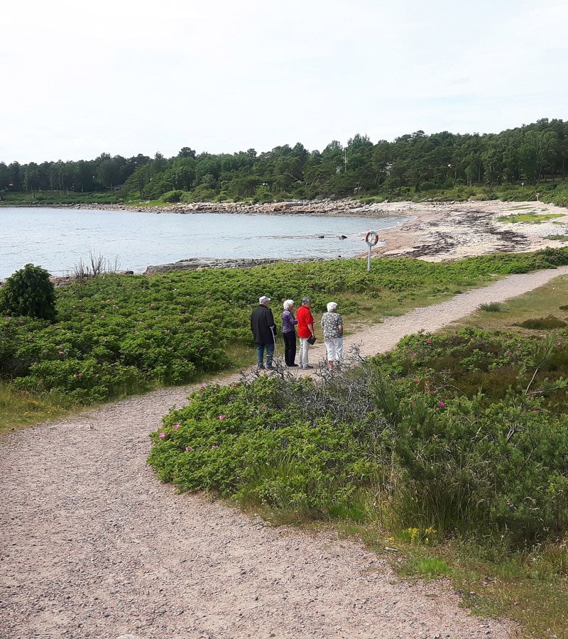 Prince Bertil’s Trail coastline