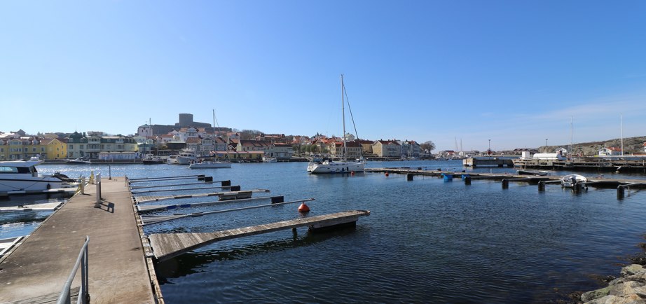Marstrand fortress and harbor