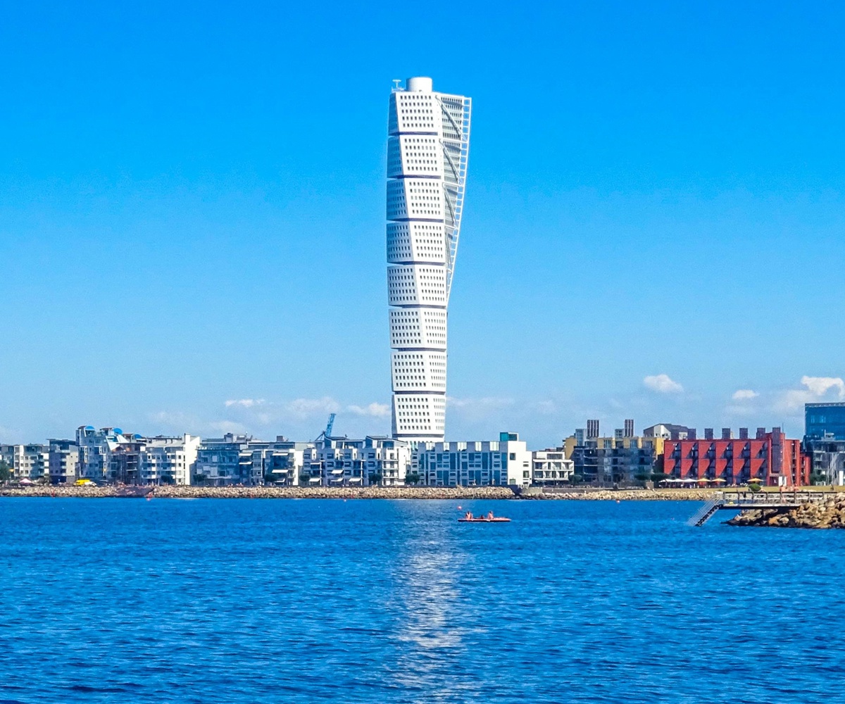 Malmö skyline and waterfront
