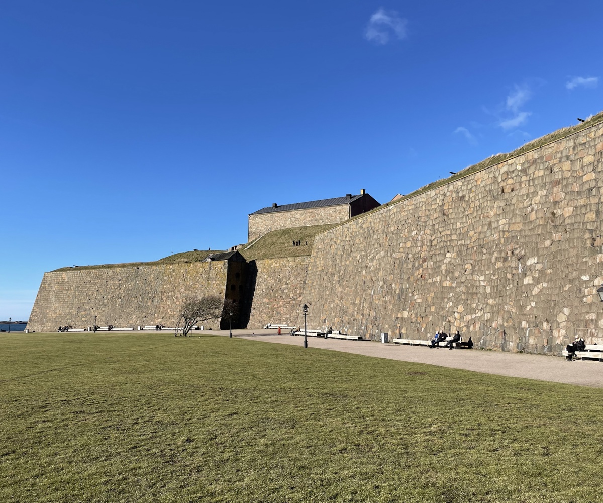 Varberg fortress and cold bathhouse
