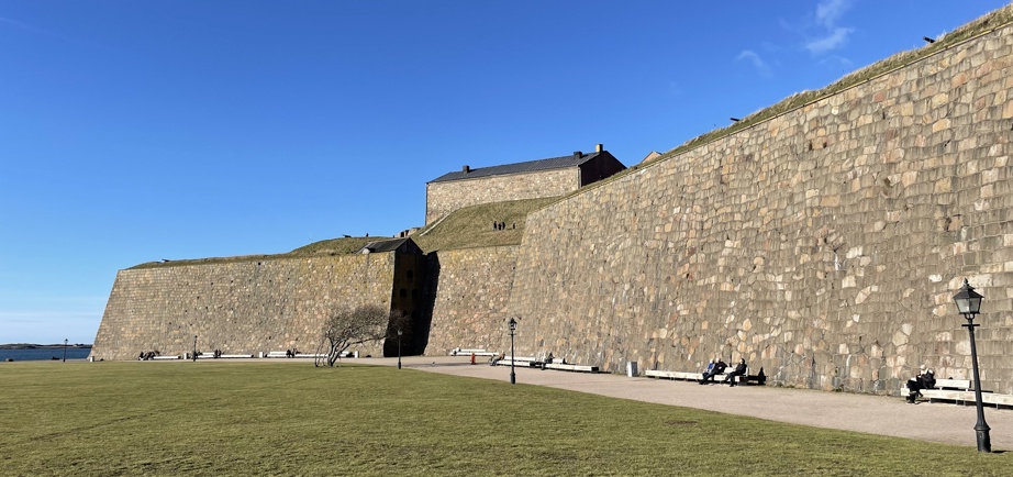 Varberg fortress and cold bathhouse