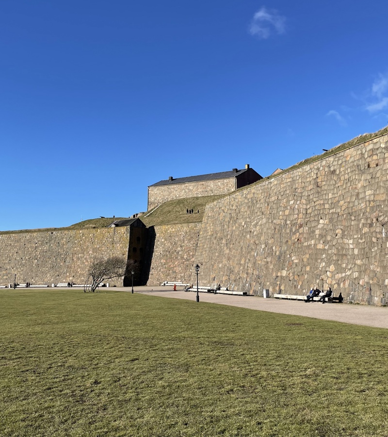 Varberg fortress and cold bathhouse