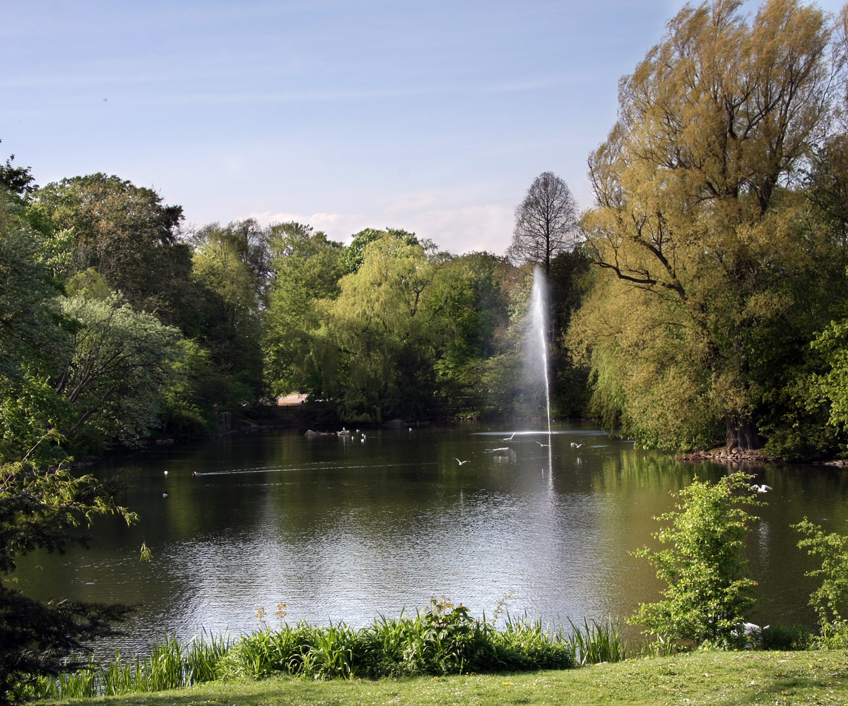 Stadsparken Lund greenery