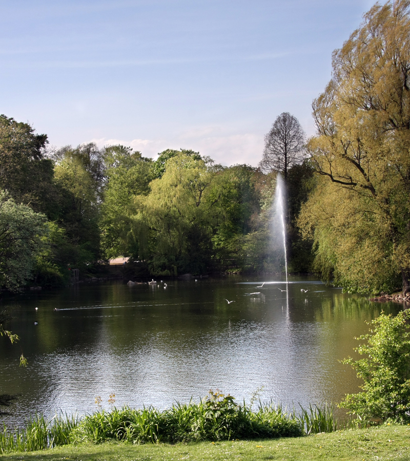 Stadsparken Lund greenery