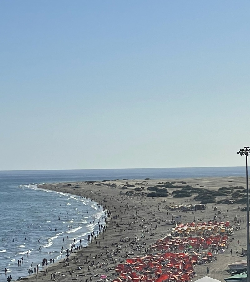 Playa del Ingles beach Gran Canaria Maspalomas dunes