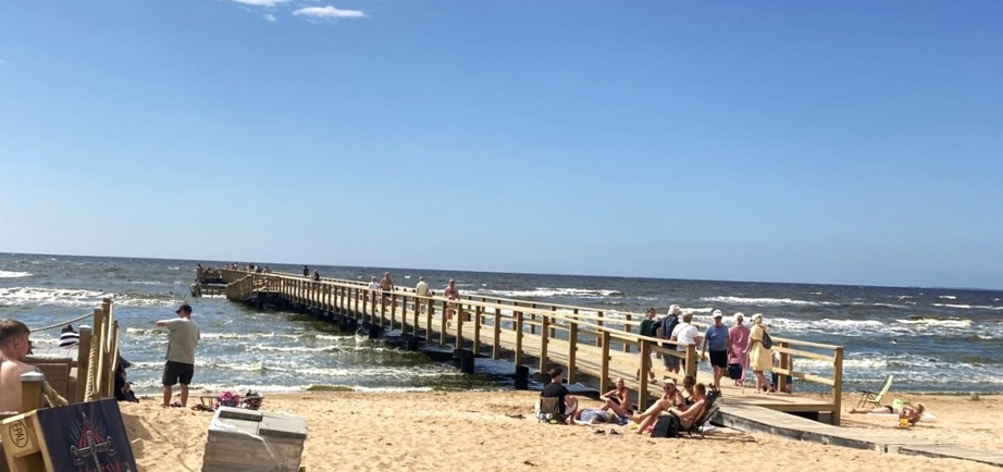 Mellbystrand coastline