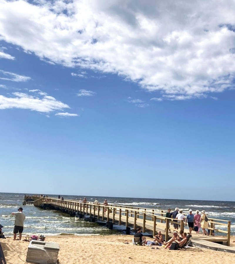 Mellbystrand coastline