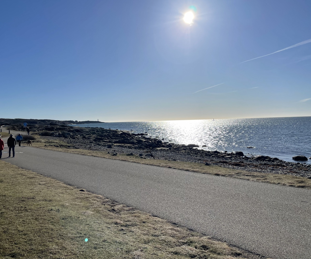 Strandpromenaden Varberg coastline
