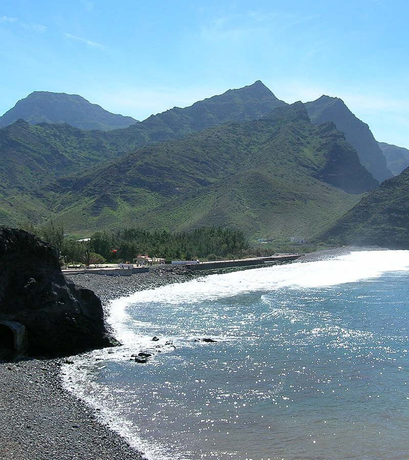 La Aldea de San Nicolas beach Gran Canaria coastline