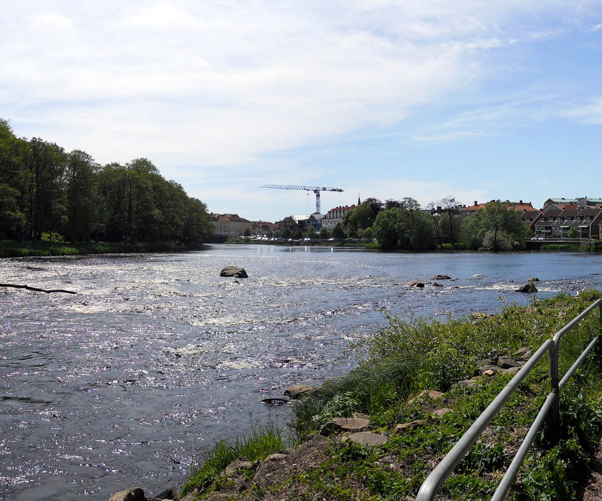 Ätran Falkenberg river