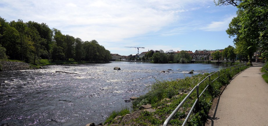 Ätran Falkenberg river