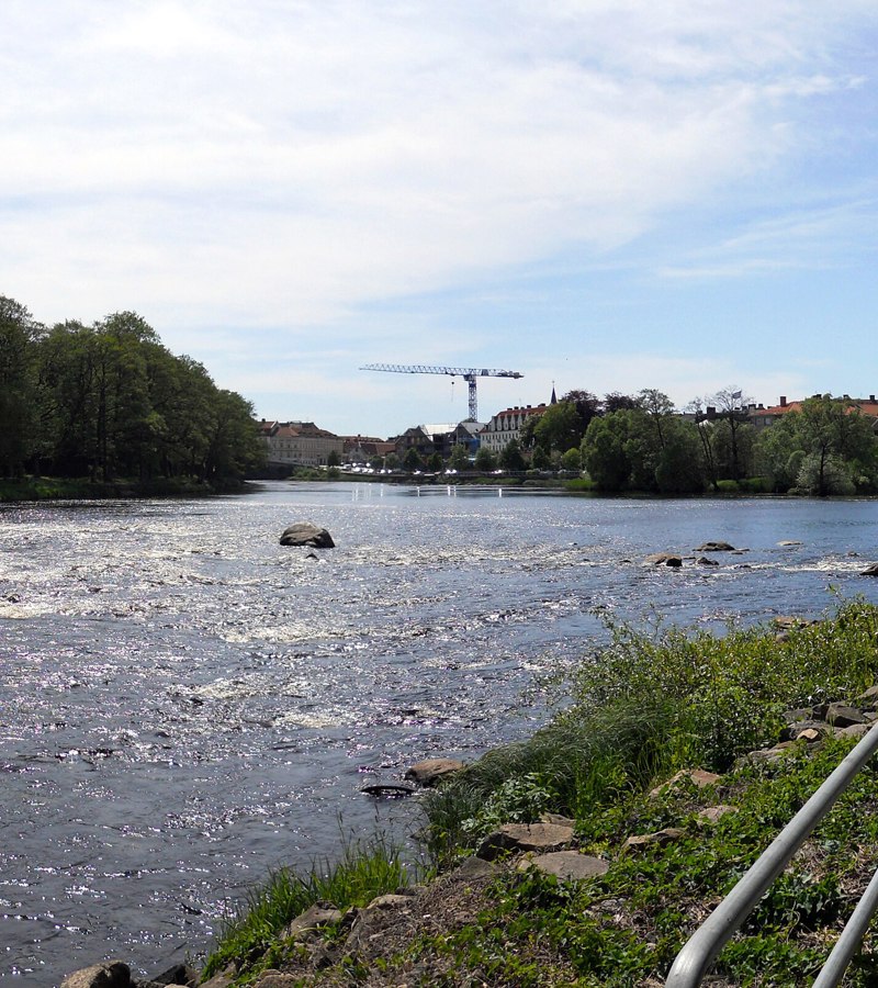 Ätran Falkenberg river