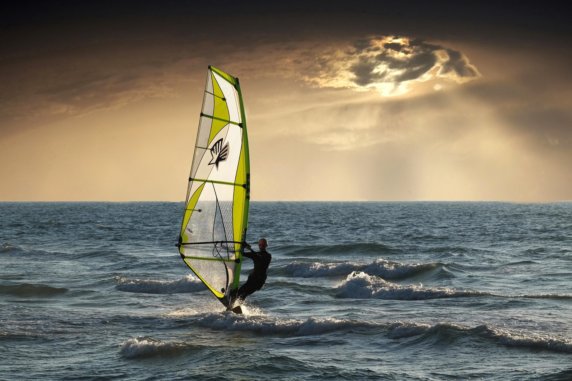 Windsurfing in El-Medano